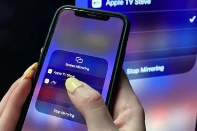 اتصال آیفون به تلوزیون